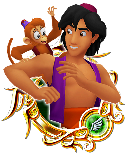 Aladdin & Abu - Kingdom Hearts Insider